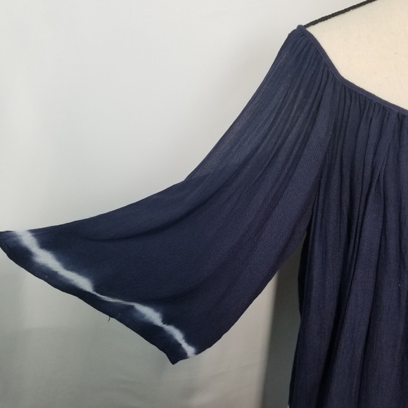 Forever 21 cover up dress blue tye dye small - Picture 5 of 9